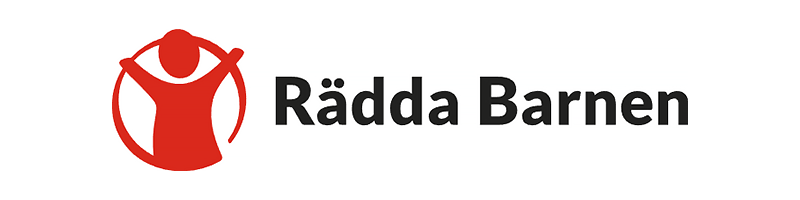 Logotyp - Rädda barnen.