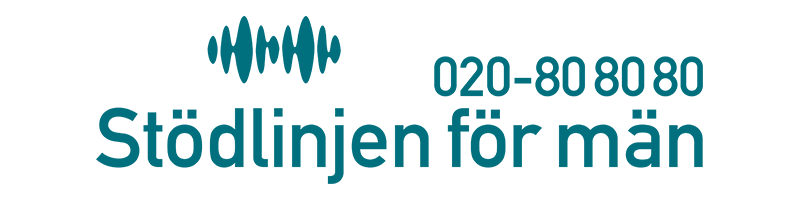 Logotyp - Stödlinjen för män.